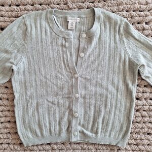 Sincerely Jules Light Gray Cardigan Sweater